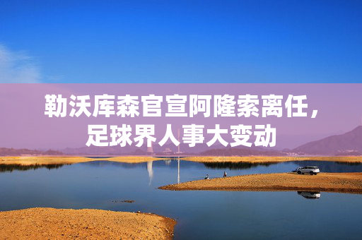 勒沃库森官宣阿隆索离任，足球界人事大变动