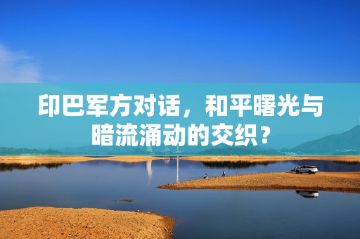 印巴军方对话，和平曙光与暗流涌动的交织？