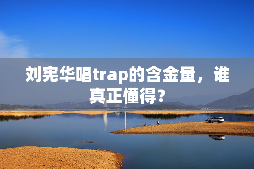 刘宪华唱trap的含金量，谁真正懂得？