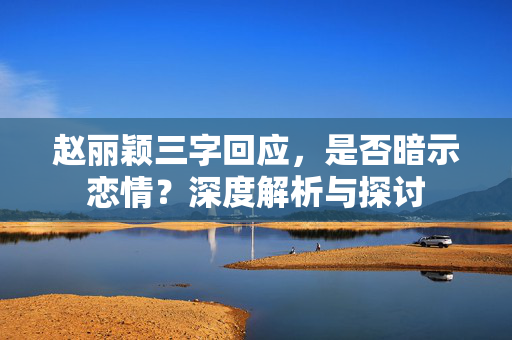 赵丽颖三字回应，是否暗示恋情？深度解析与探讨