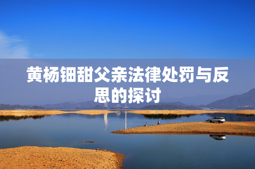 黄杨钿甜父亲法律处罚与反思的探讨