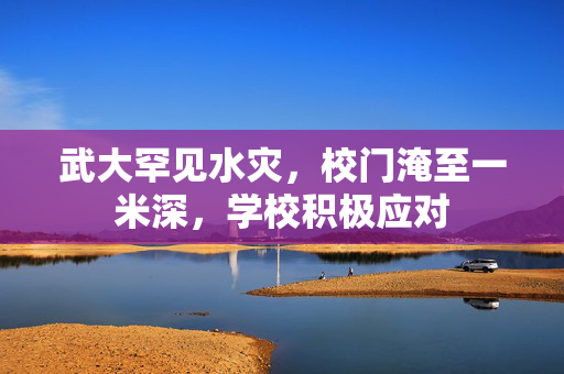 武大罕见水灾，校门淹至一米深，学校积极应对