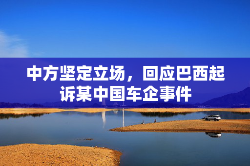 中方坚定立场，回应巴西起诉某中国车企事件