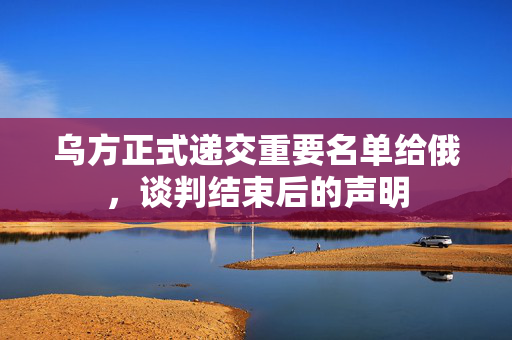 乌方正式递交重要名单给俄，谈判结束后的声明