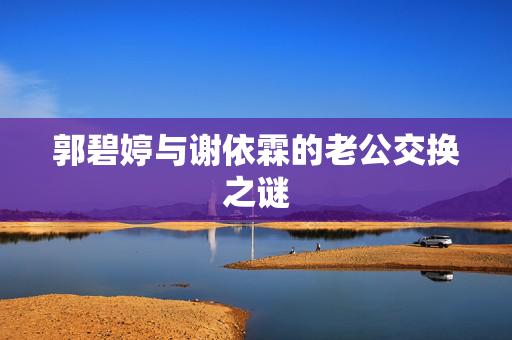 郭碧婷与谢依霖的老公交换之谜