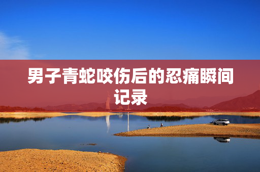 男子青蛇咬伤后的忍痛瞬间记录