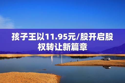 孩子王以11.95元/股开启股权转让新篇章
