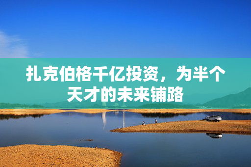 扎克伯格千亿投资，为半个天才的未来铺路