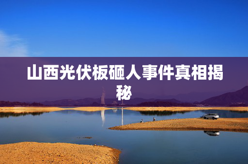 山西光伏板砸人事件真相揭秘