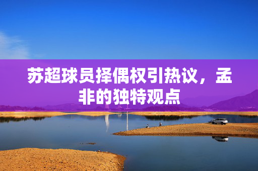 苏超球员择偶权引热议，孟非的独特观点