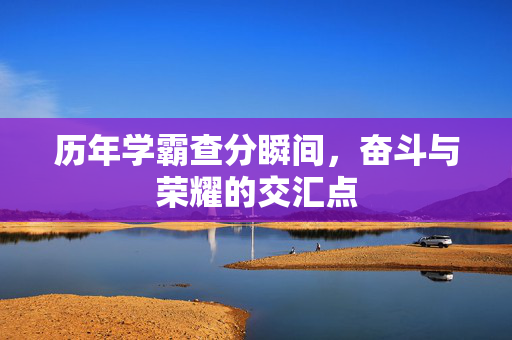 历年学霸查分瞬间，奋斗与荣耀的交汇点