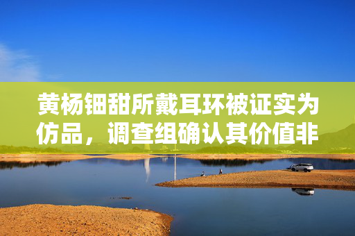 黄杨钿甜所戴耳环被证实为仿品，调查组确认其价值非天价