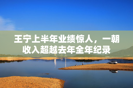 王宁上半年业绩惊人，一朝收入超越去年全年纪录